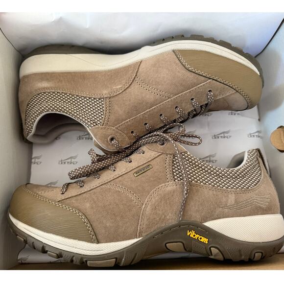 New Dansko Women's Sneakers Paisley Walnut Waterproof Vibram 40 Wide US 9.5-10 - Picture 1 of 9